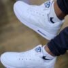 white airmax sneakers