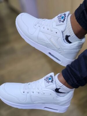 white airmax sneakers